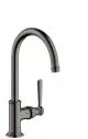 AXOR-HG-AXOR-Montreux-Einhebel-Waschtischmischer-210-mit-Hebelgriff-und-Ablaufgarnitur-Polished-Black-Chrome-16518330 gallery number 1